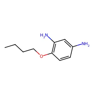 1,3-Benzenediamine, 4-butoxy- structure
