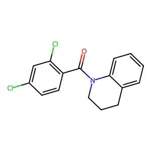 1-(2,4-Dichlorobenzoyl)-1,2,3,4-tetrahydroquinoline structure
