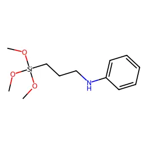 N-[3-(Trimethoxysilyl)propyl]aniline structure