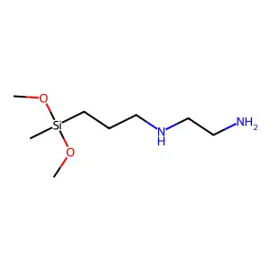 N'-[3-[dimethoxy(methyl)silyl]propyl]ethane-1,2-diamine structure