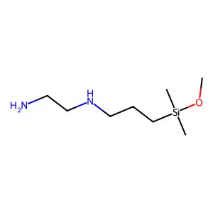 N-(3-(Methoxydimethylsilyl)propyl)ethylenediamine structure