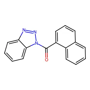 1-(1-Naphthylcarbonyl)-1H-benzotriazole structure
