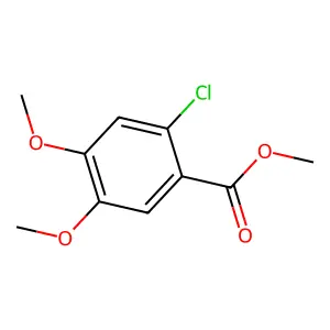 methyl 2-chloro-4,5-dimethoxybenzoate structure