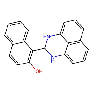 1-(2,3-Dihydro-1H-perimidin-2-yl)-naphthalen-2-ol structure
