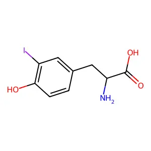 Compound C9H10INO3 structure
