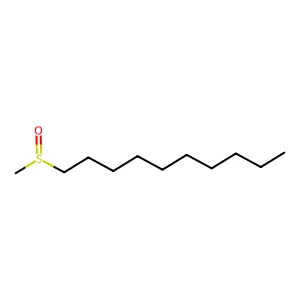 Decyl methyl sulfoxide structure