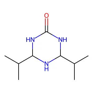 4,6-di(propan-2-yl)-1,3,5-triazinan-2-one structure