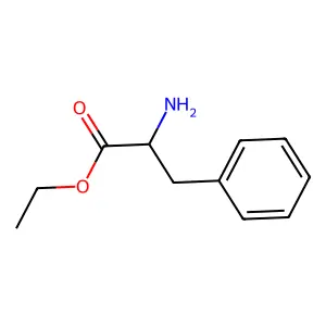 Phenylalanine ethyl ester structure
