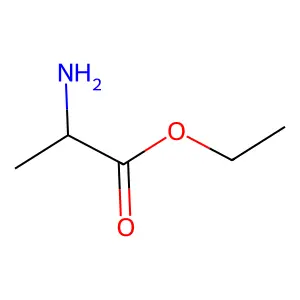 Ethyl alaninate structure