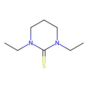 1,3-diethyl-1,3-diazinane-2-thione structure