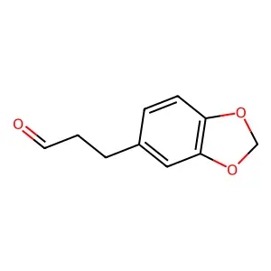 1,3-Benzodioxole-5-propanal structure
