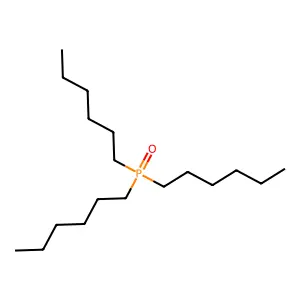 Trihexylphosphine oxide structure