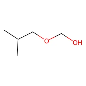 Isobutoxymethanol structure