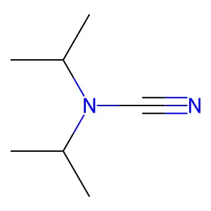 Diisopropylcyanamide structure