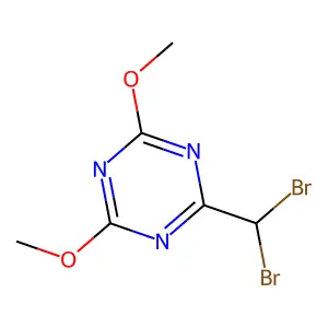 Compound C6H7Br2N3O2 structure