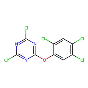 Compound C9H2Cl5N3O structure