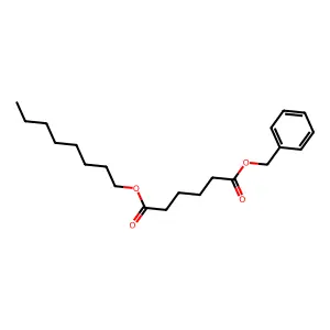 Benzyl octyl adipate structure