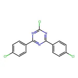 Compound C15H8Cl3N3 structure