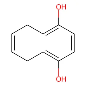5,8-Dihydro-1,4-naphthalenediol structure