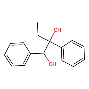 1,2-diphenylbutane-1,2-diol structure