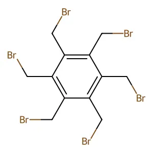 Hexakis(bromomethyl)benzene structure