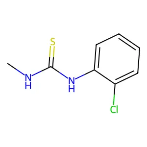 1-(2-chlorophenyl)-3-methylthiourea structure