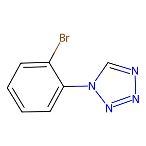 1-(2-bromophenyl)tetrazole structure