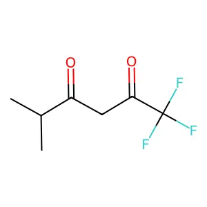 1,1,1-trifluoro-5-methylhexane-2,4-dione structure