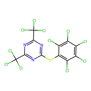 Compound C11Cl11N3S structure