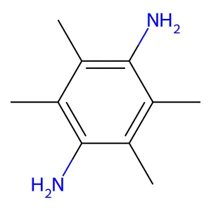 2,3,5,6-tetramethylbenzene-1,4-diamine structure