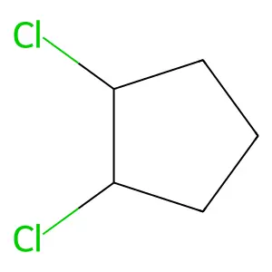 1,2-Dichlorocyclopentane structure