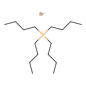 Tetrabutylphosphonium bromide structure