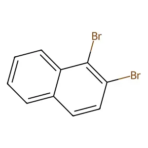 1,2-dibromonaphthalene structure