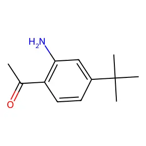 1-(2-amino-4-tert-butylphenyl)ethanone structure