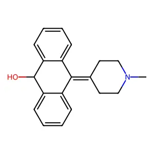 Danitracen structure