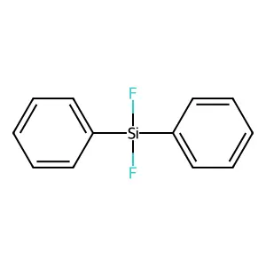 Difluorodiphenylsilane structure