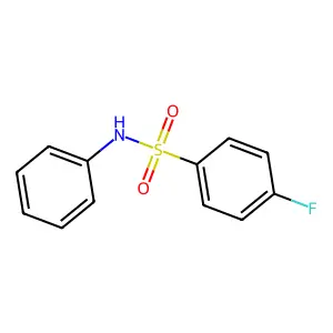 Compound C12H10FNO2S structure