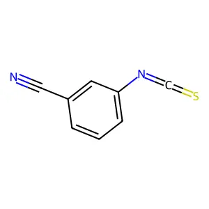 Compound C8H4N2S structure