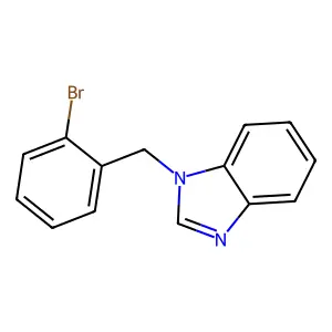 1-(2-bromobenzyl)-1H-benzimidazole structure