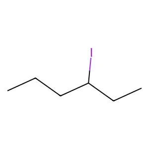 Compound C6H13I structure