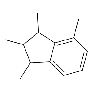 1,2,3,4-tetramethyl-2,3-dihydro-1H-indene structure