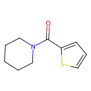 1-(2-thienylcarbonyl)piperidine structure