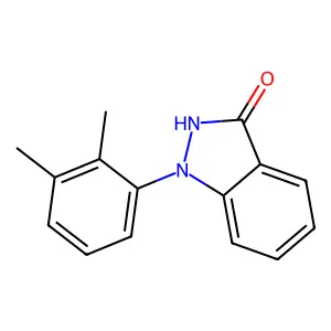 1-(2,3-dimethylphenyl)-2H-indazol-3-one structure