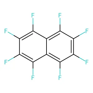 Octafluoronaphthalene structure