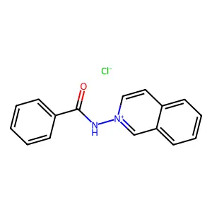 N-isoquinolin-2-ium-2-ylbenzamide chloride structure