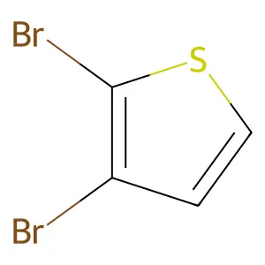 Compound C4H2Br2S structure
