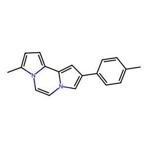 10-methyl-4-(4-methylphenyl)-6,9-diazatricyclo[7.3.0.02,6]dodeca-1(12),2,4,7,10-pentaene structure