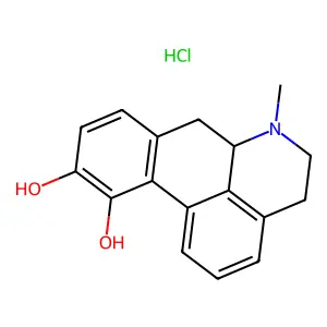 Apomorphine hydrochloride structure