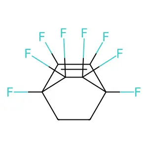 1,2,3,4,5,5,6,6-Octafluorobicyclo[2.2.2]oct-2-ene structure