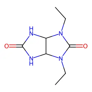 1,3-Diethyltetrahydroimidazo[4,5-d]imidazole-2,5(1H,3H)-dione structure